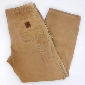 VTG  Carhartt 38x32 - Dungaree Fit Pants B11 BRN (Carhartt Brown)
